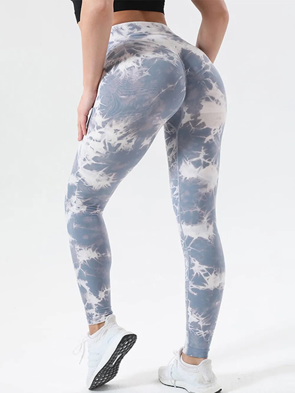 Tie - Dye High Waist Active Leggings women's fashion - N.O.T.WORLD N.O.TWORLD