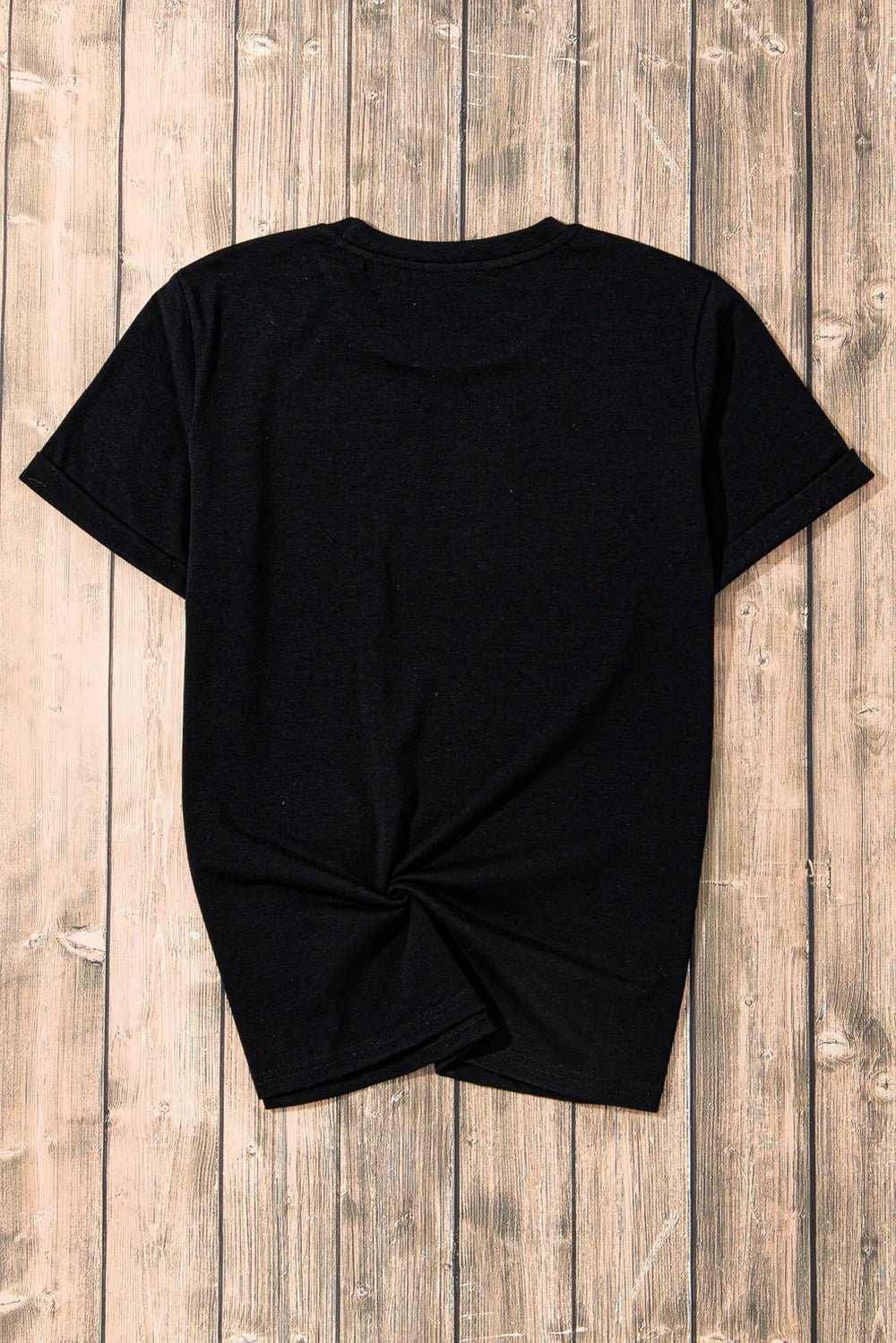 Bow Graphic Round Neck Short Sleeve T-Shirt women's fashion - N.O.T.WORLD N.O.TWORLD